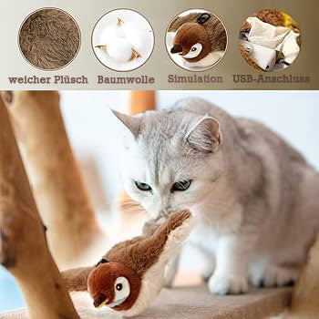 Flatterjagd - Der Spielvogel für deine Katze