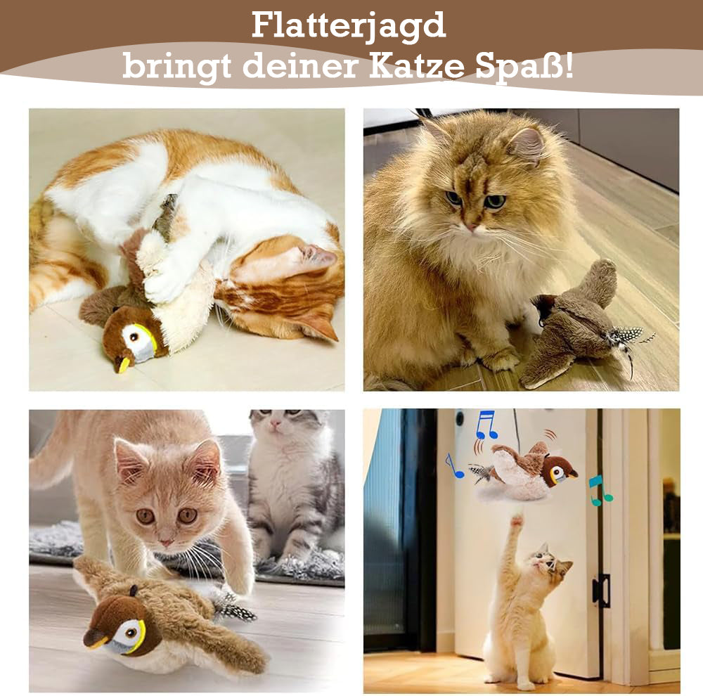 Flatterjagd - Der Spielvogel für deine Katze