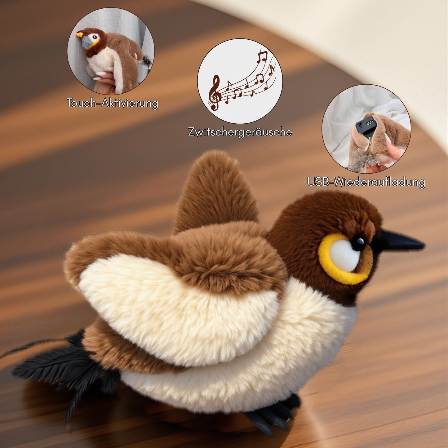 Flatterjagd - Der Spielvogel für deine Katze